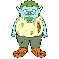 Cartoon Death Sticker by Augenblick Studios