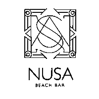 nusacafebarshop cafe bar beach bar nusa Sticker