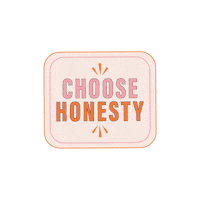 Behonest Sticker by Ginger Milk Natural Care