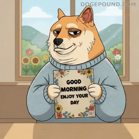 Tired Good Morning GIF by Doge Pound