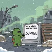 Survive End Of The World GIF by Kanpai Pandas