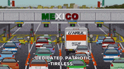 happy border GIF by South Park 
