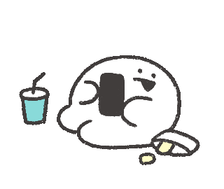 Phone Eating Sticker