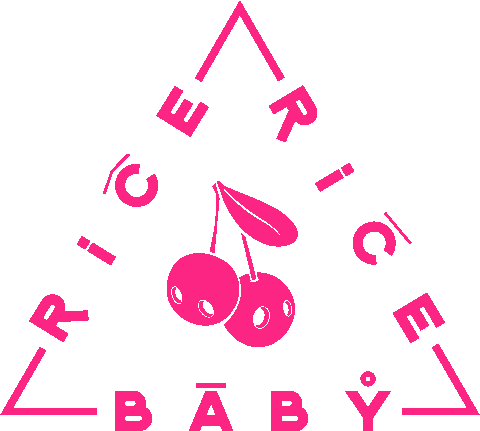 New Zealand Pink Sticker by Rice Rice Baby