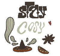 Fall Season Art Sticker
