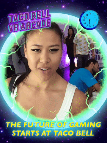 vrarcade GIF by Taco Bell VR Arcade