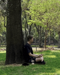 Relax Meditating GIF