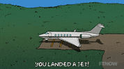 Episode 1 Airplane GIF by The Simpsons