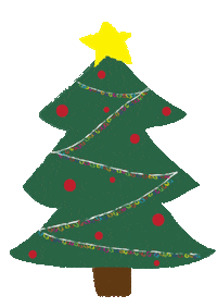 christmas tree Sticker by Fash Mob
