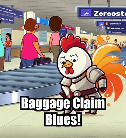 Travel Airport GIF by Zorooster
