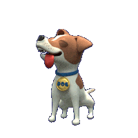 Happy Dog Sticker by tkkjee