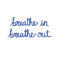 Breathe Chill Out Sticker by FabFitFun