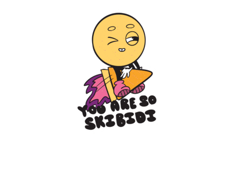 Rocket Skibidi Sticker by Sun Lolly