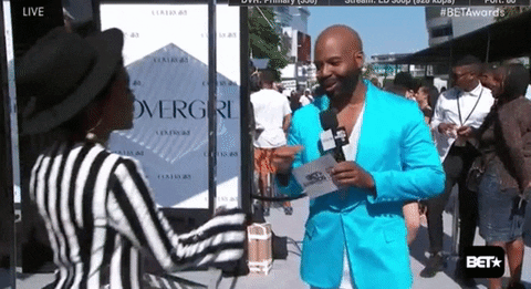 Red Carpet GIF by BET Awards