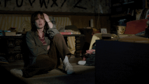 strangerthings giphyupload season 1 stranger things winona ryder GIF