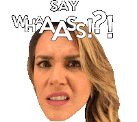 Erikadlv Say What Sticker by Erika De La Vega
