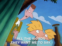 hey arnold nicksplat GIF