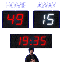 15 Away Sticker