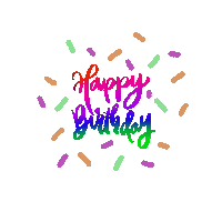 Birthday Sticker
