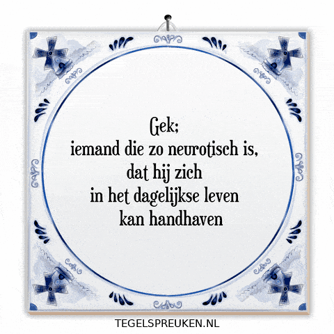 Stress Nl GIF by Tegelspreuken.nl