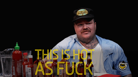 Af Hot Ones GIF by First We Feast: Hot Ones
