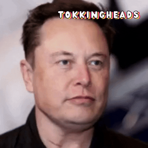 Elon Musk Reaction GIF by Tokkingheads