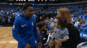 pound it dallas mavericks GIF by NBA