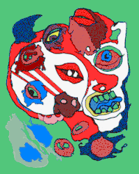 pop art loop GIF by Dax Norman