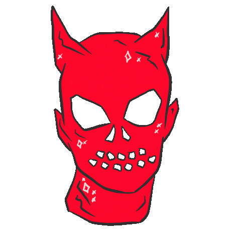 Mask Sparkle Sticker by d43lyn