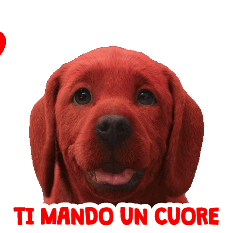 Corazon Cuori Sticker by Clifford Movie