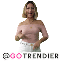 happy moda Sticker by GoTrendier