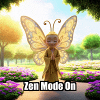 Peace Serenity GIF by BuddhaFlyJourney
