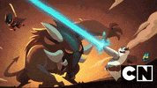 Mao Mao Batalla GIF by Cartoon Network EMEA