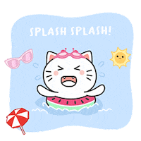 Happy Cat Sticker by KIKI