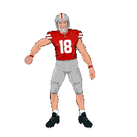 Will College Football Sticker by SportsManias