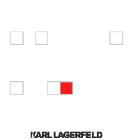 Cat Pixel Sticker by Karl Lagerfeld
