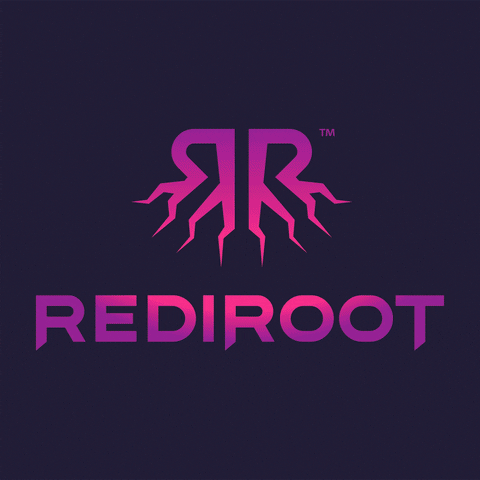 rediroot logo gradient rr happyplants GIF
