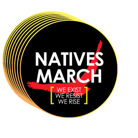 OjoDulceDesigns power march alert rise Sticker