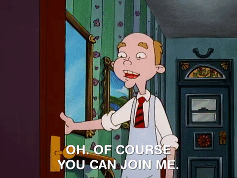 hey arnold nicksplat GIF