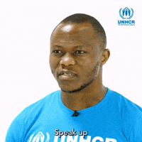 Speak up