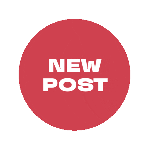 New Post Sticker