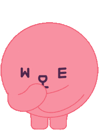 Pink Character Sticker by tvN_mkt2019