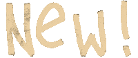 New Post Lettering Sticker