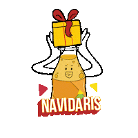 Santa Peru Sticker by Frutaris