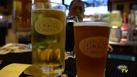 Beer Cheers GIF by Pluckers
