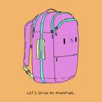 Lets Go On An Adventure Travel GIF