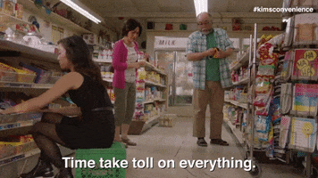 Aging Happy Anniversary GIF by Kim's Convenience