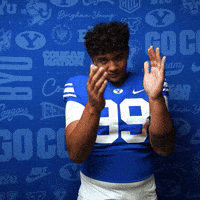 College Football Go Cougs GIF by BYU Cougars
