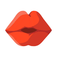 Mouth Love Sticker by Owlient