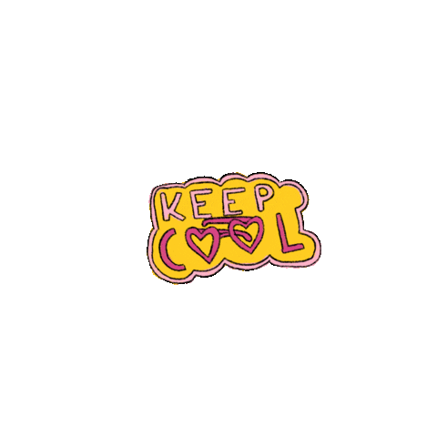 Keep Cool Sticker